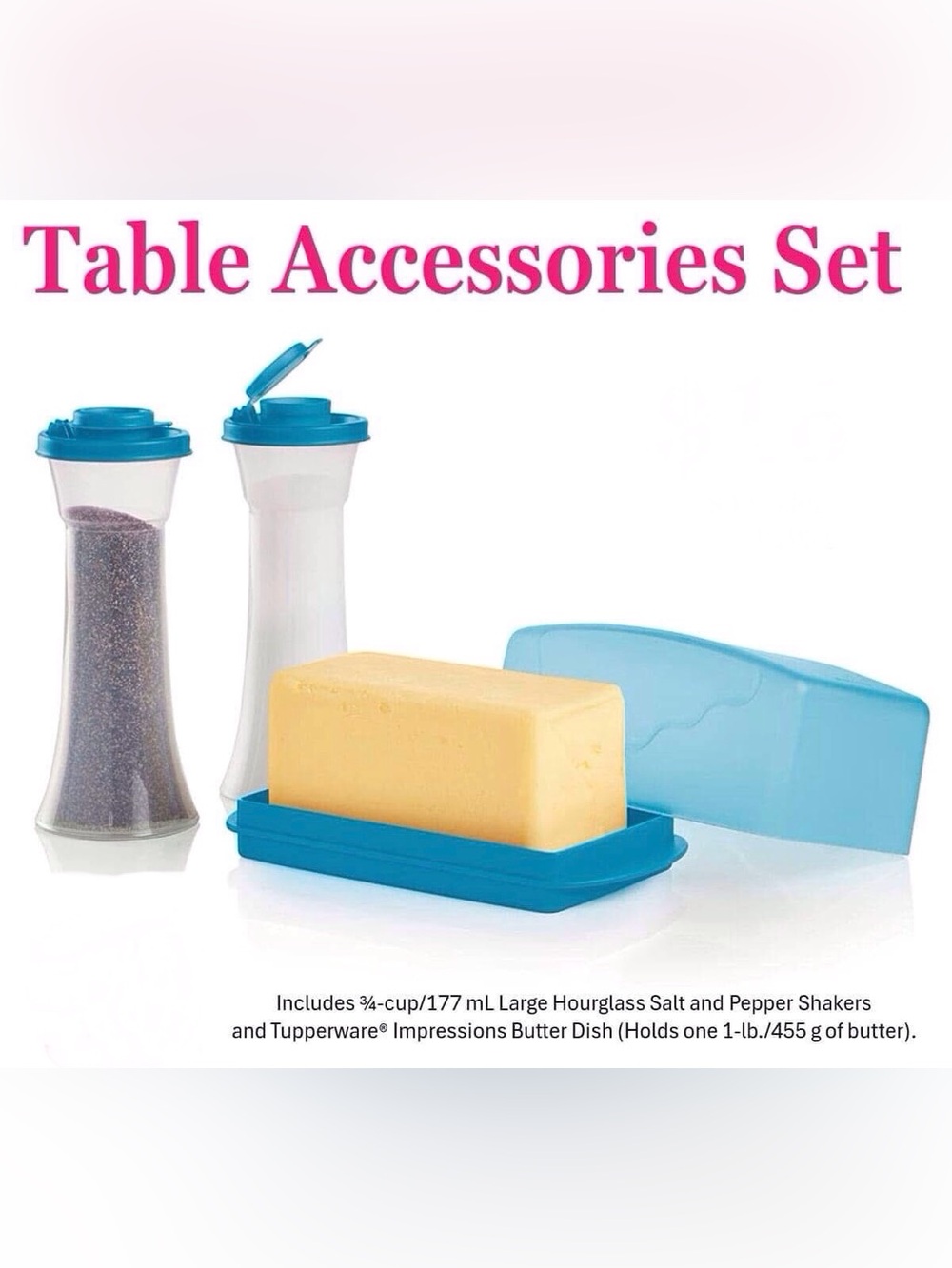 Tupperware Table Accessories Set